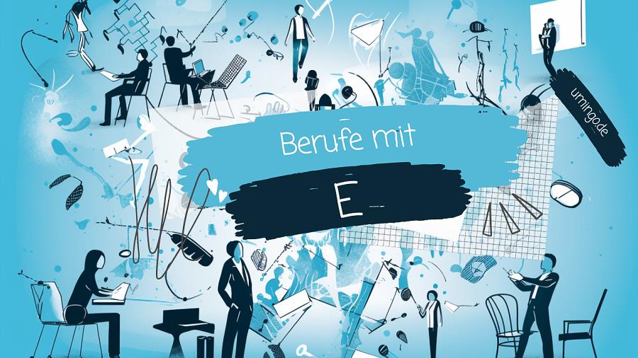 Illustration: Beruf mit E