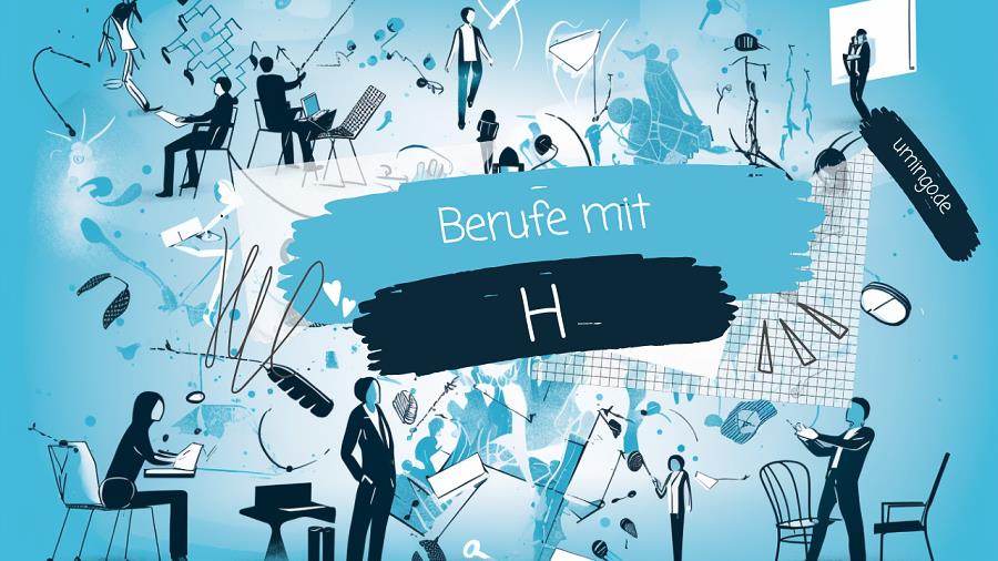 Illustration: Beruf mit H