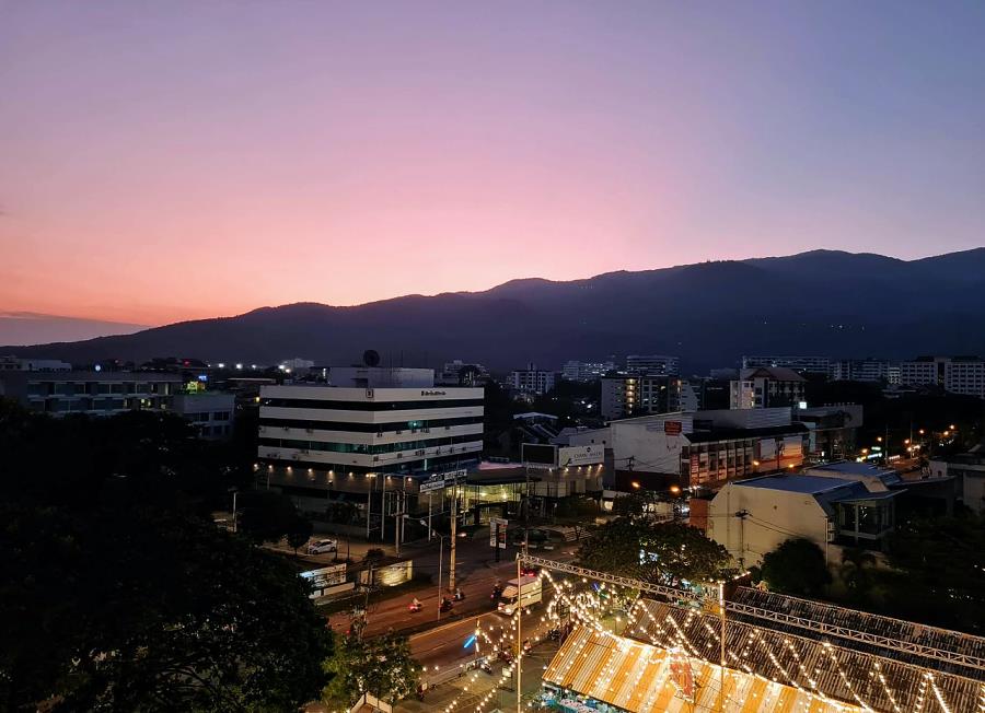Chiang Mai, Abendstimmung