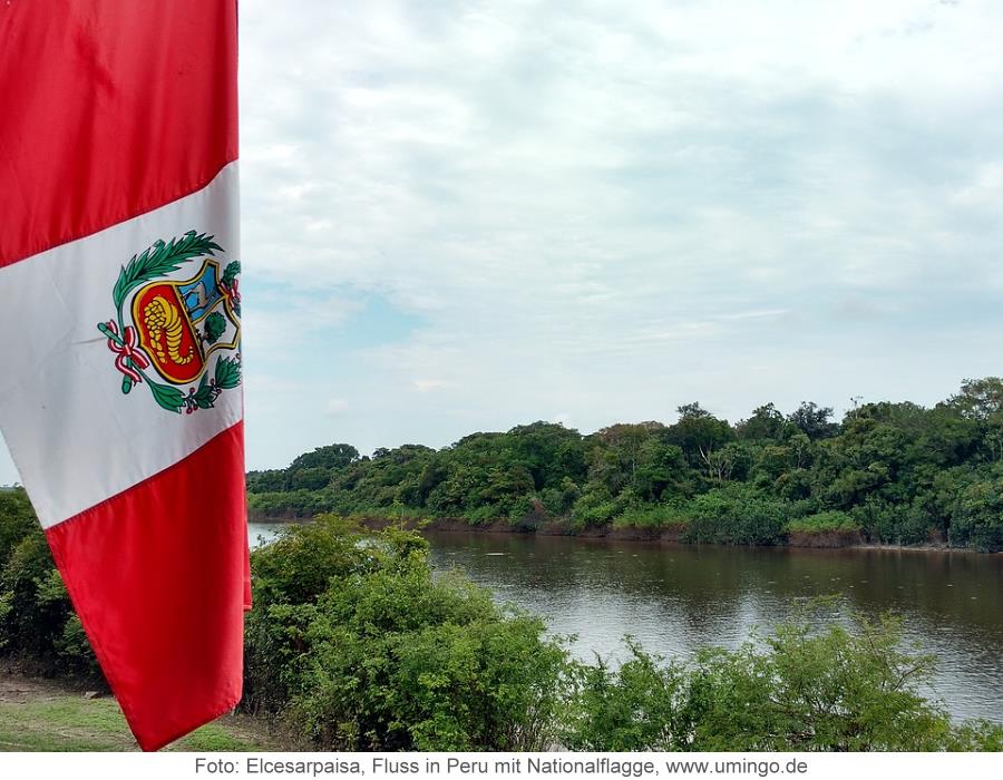 Fluss in Peru