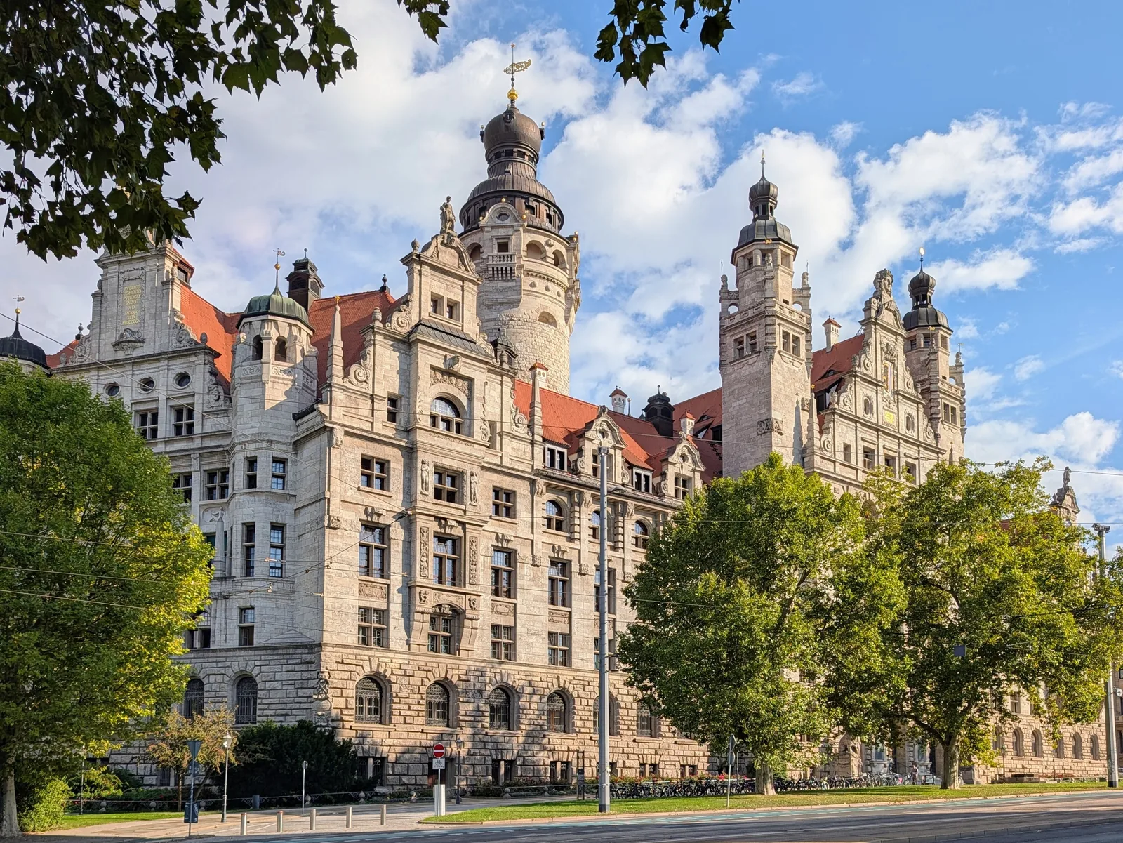 Das Neue Rathaus in Leipzig