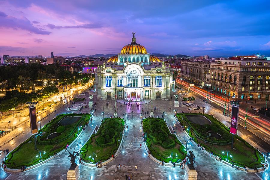 Mexico City, Palast der schönen Künste