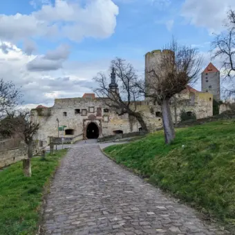 Westseite Burg Querfurt