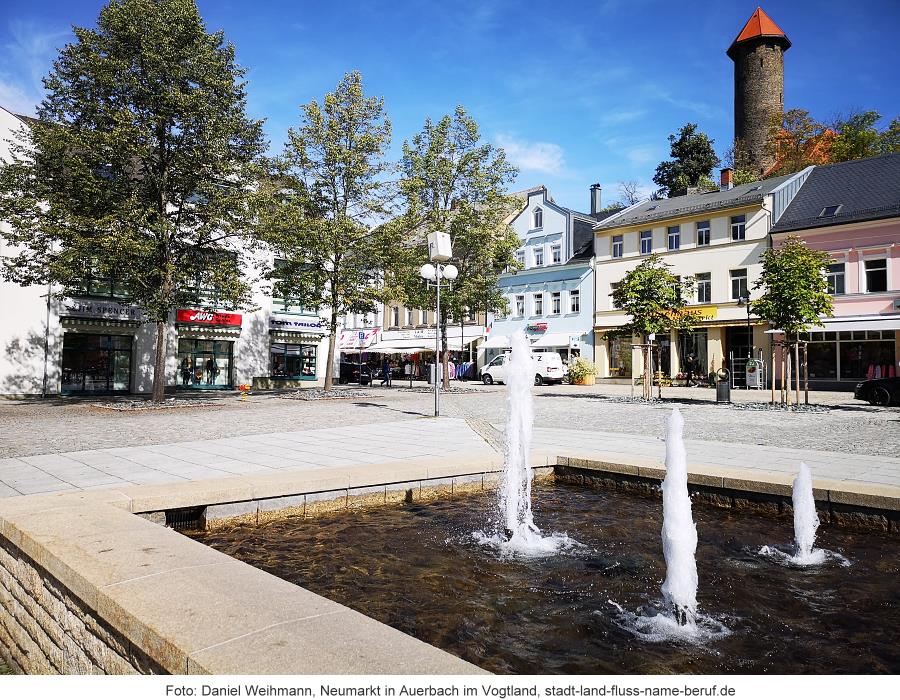 Stadt mi A - Auerbach im Vogtland, Neumarkt