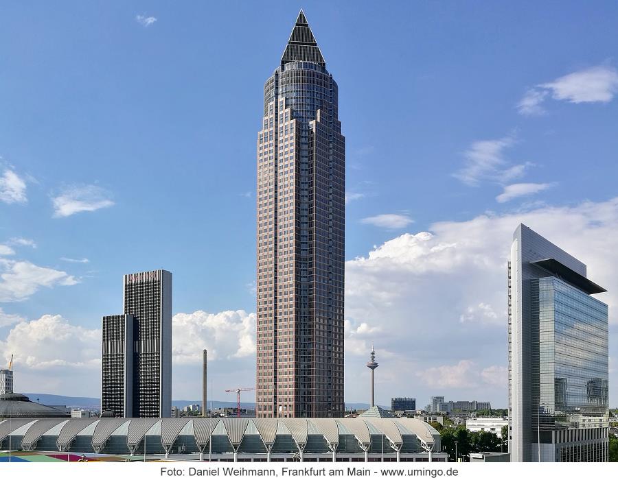 Frankfurt am Main (Skyline mit Hochhäusern)